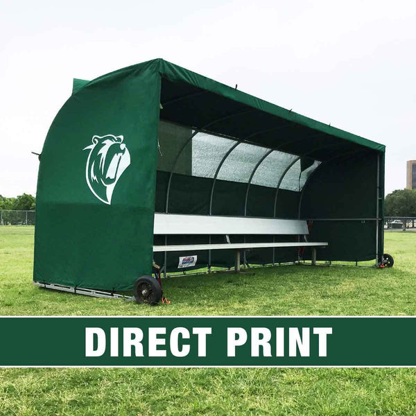 Direct Print on Green MVPIII Team Shelter