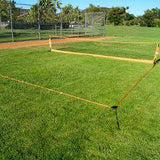 18' Soccer Tennis Net with Court