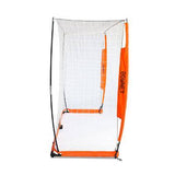 6x18 Soccer Bownet on White Background Side View