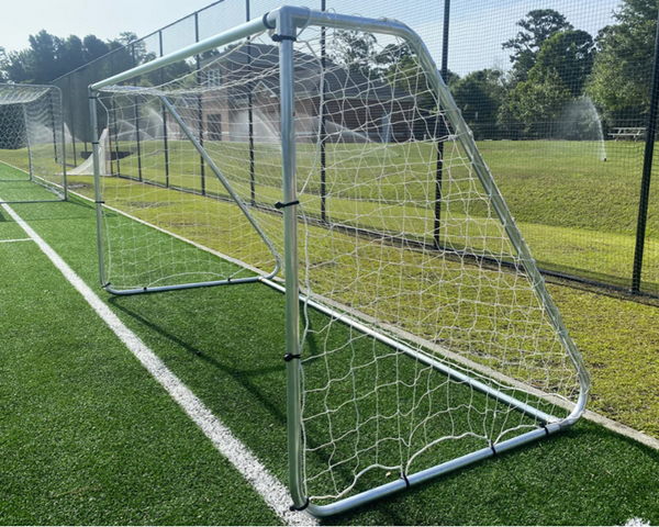 6x12 Small Youth Soccer Goals - Side Angle View