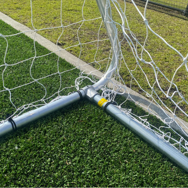 6x12 Small Youth Soccer Goals - Rear Bottom Corner
