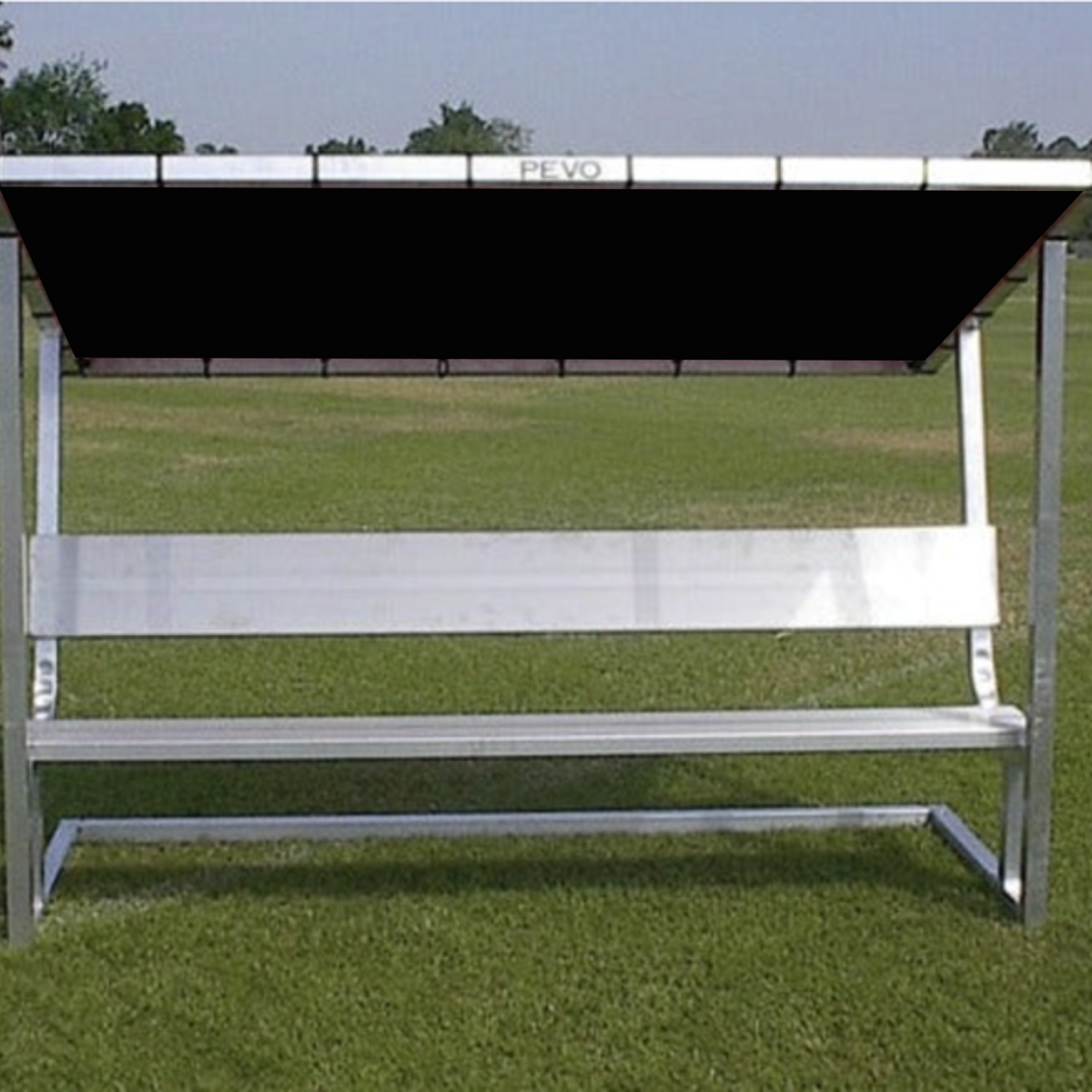 PEVO Covered Team Benches