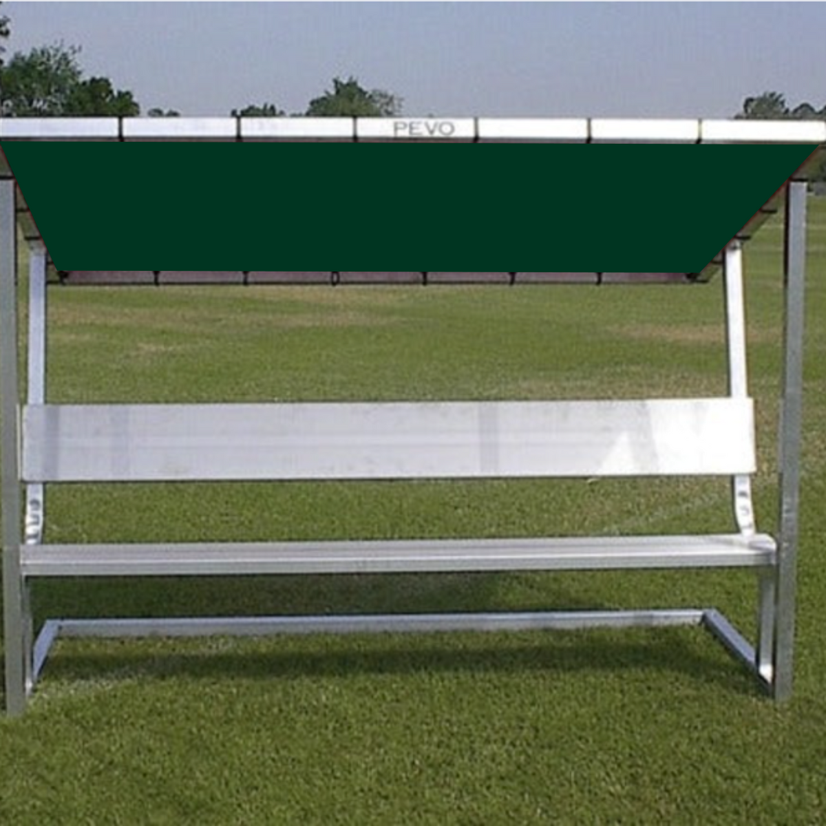 PEVO Covered Team Benches