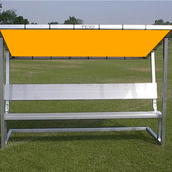 PEVO Covered Team Benches