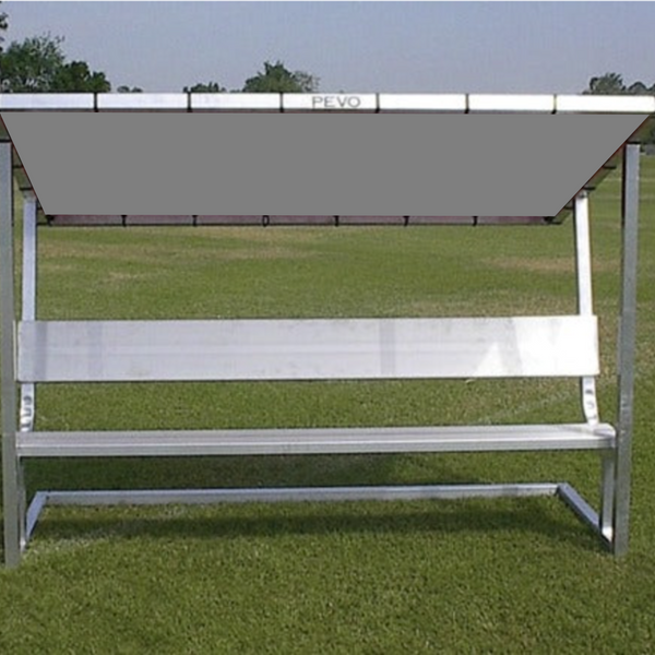 PEVO Covered Team Benches