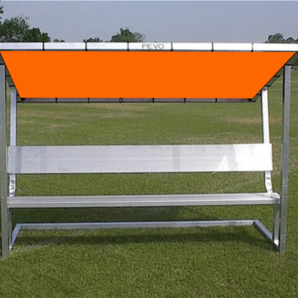 PEVO Covered Team Benches