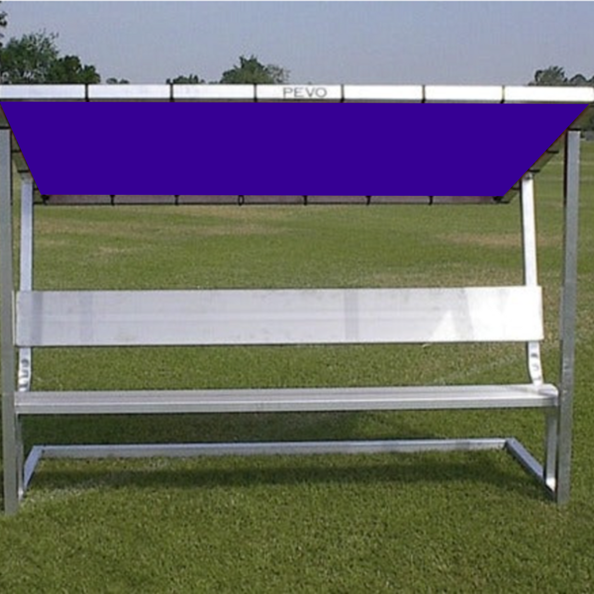 PEVO Covered Team Benches
