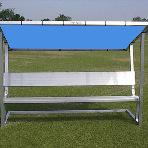 PEVO Covered Team Benches