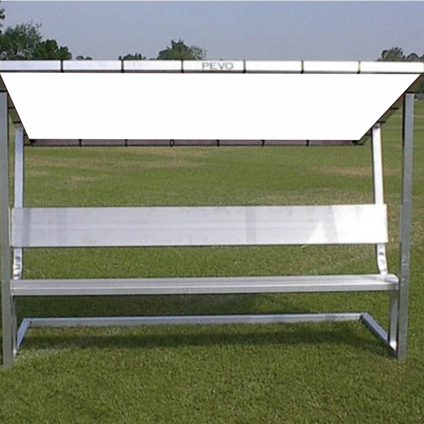 PEVO Covered Team Benches