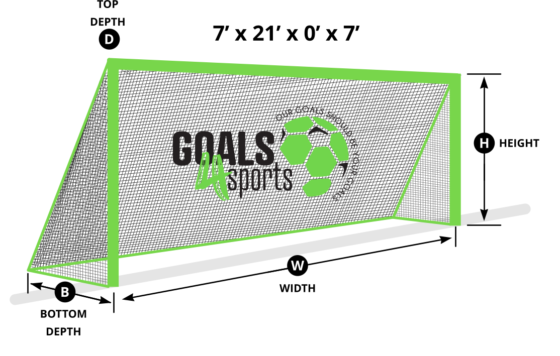 7x21x0x7 Soccer Net