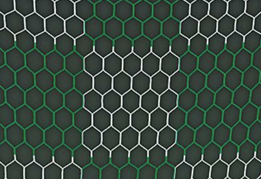 8x24 3mm Hexagonal Box Soccer Nets | Two Tone Soccer Net