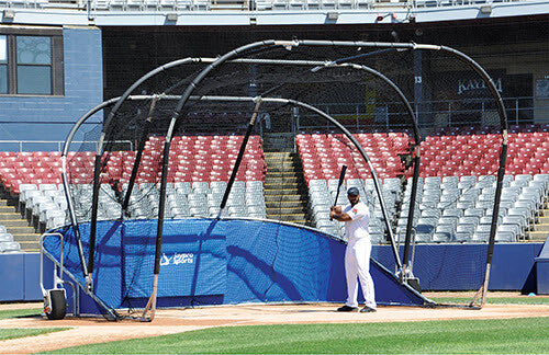 Royal Blue Big League Bomber All Star Batting Cage