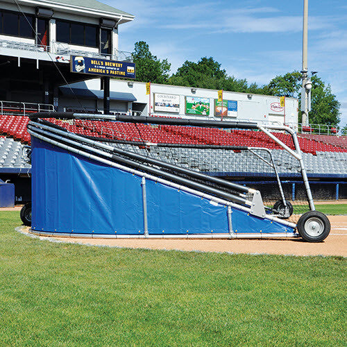 Big Bomber Pro Batting Cage - Folded Down