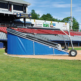 Big Bomber Pro Batting Cage - Folded Down