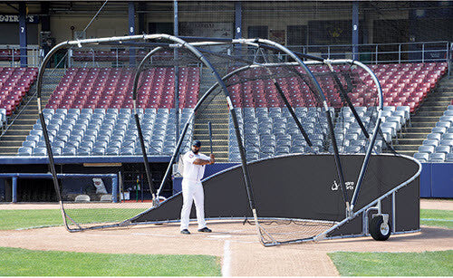 Black Big Bomber Elite Batting Cage