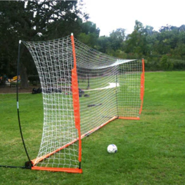 Bownet 7x21 Soccer Goal on Grass