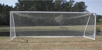 Pevo 6x18 Channel Soccer Goals