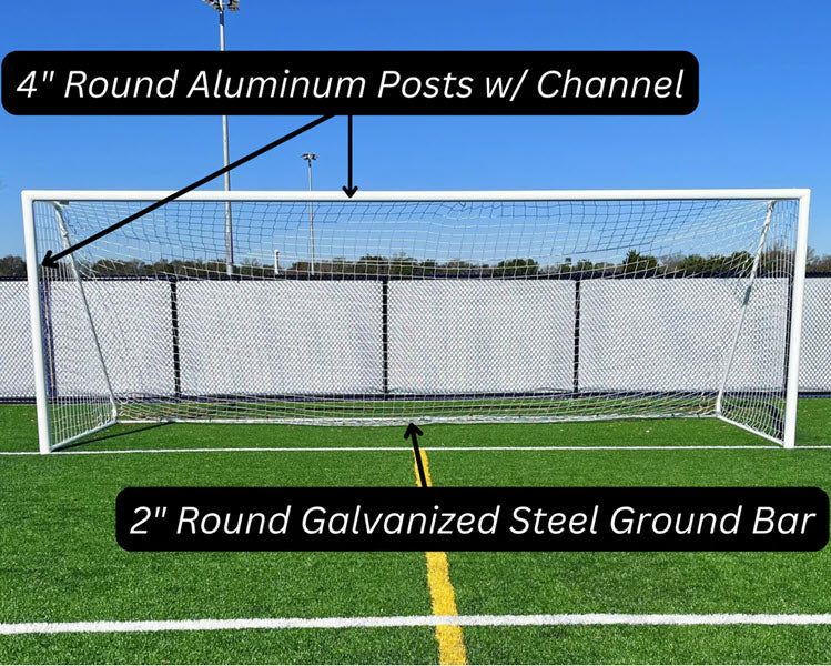 PEVO 6x18 Channel Soccer Goals