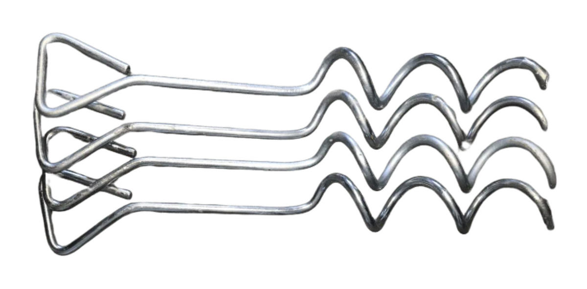 Corkscrew Anchors (Set of 4) - 17 inches in length