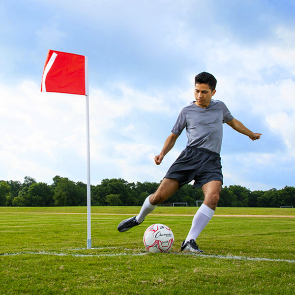 Deluxe Spring Loaded Corner Flag