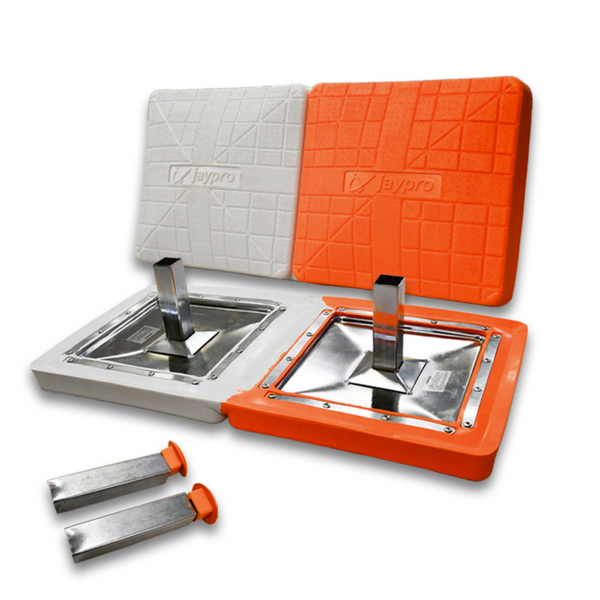 Jaypro Pro-Style Hollywood Double First Base 30 x 15 x 3 Orange/White