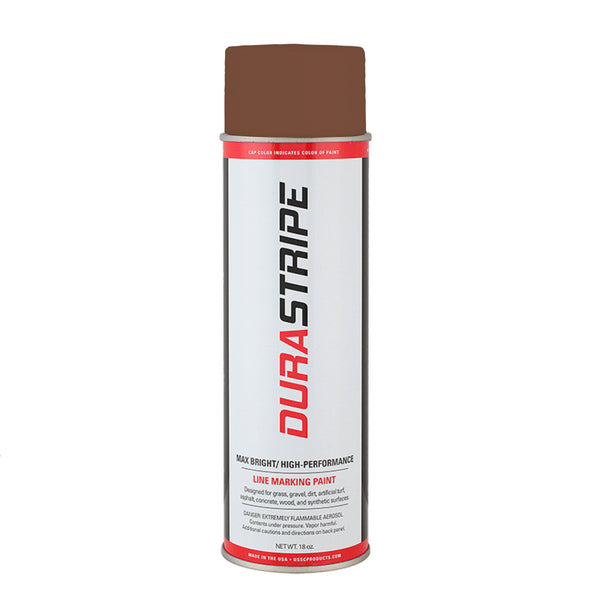 DuraStripe Brown Paint Aerosol Can