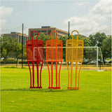 Durable pro soccer training mannequin for clubs and schools