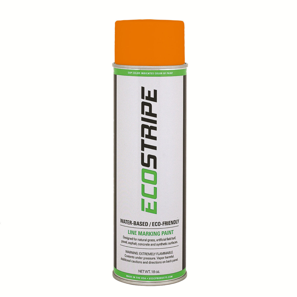 EcoStripe Orange Aerosol Can