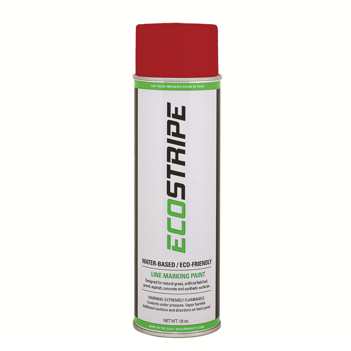 EcoStripe Tournament Red Aerosol Can