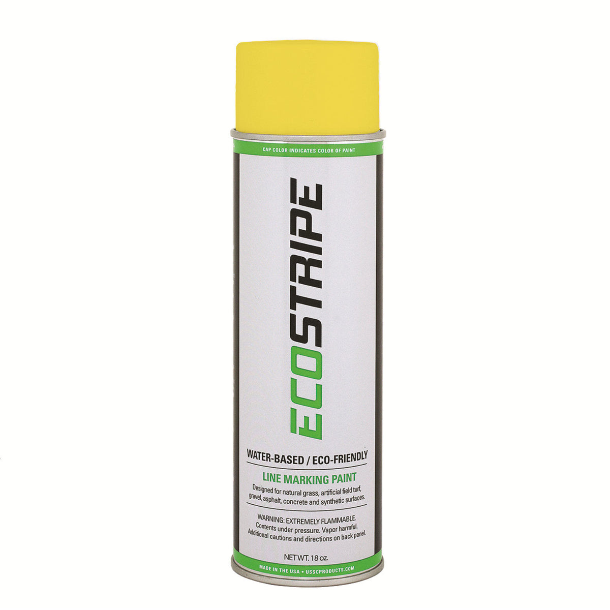 EcoStripe Yellow Aerosol Can