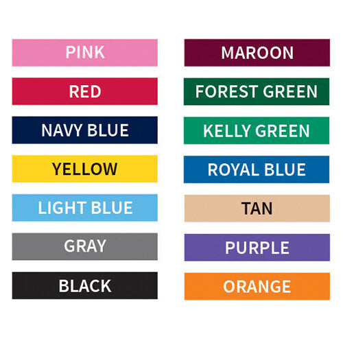 Color Options for Seating Accessories / Seating Pads