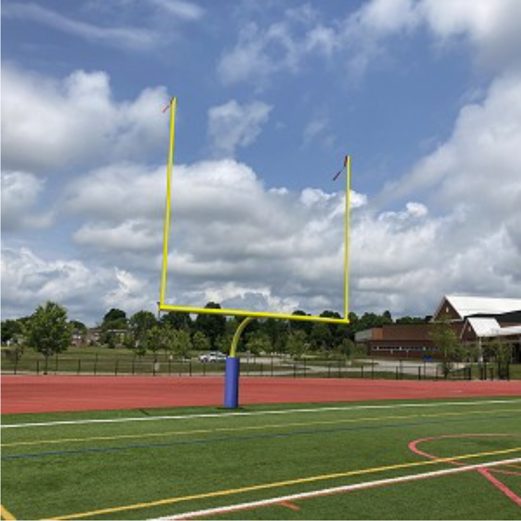 MAX-1 Collegiate Aluminum Football Goalposts