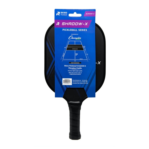 Rhino Shadow-X Pickleball Paddle (Retail Packaging)