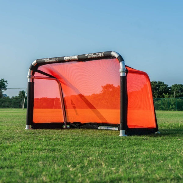 Neon Orange Quick Fold Aluminum Goal