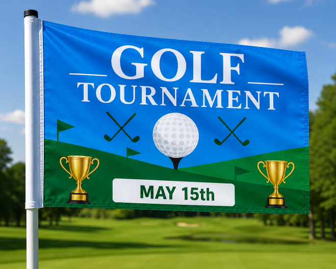 Golf Tournament Flag