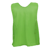 Youth practice scrimmage vest green lightweight mesh vest