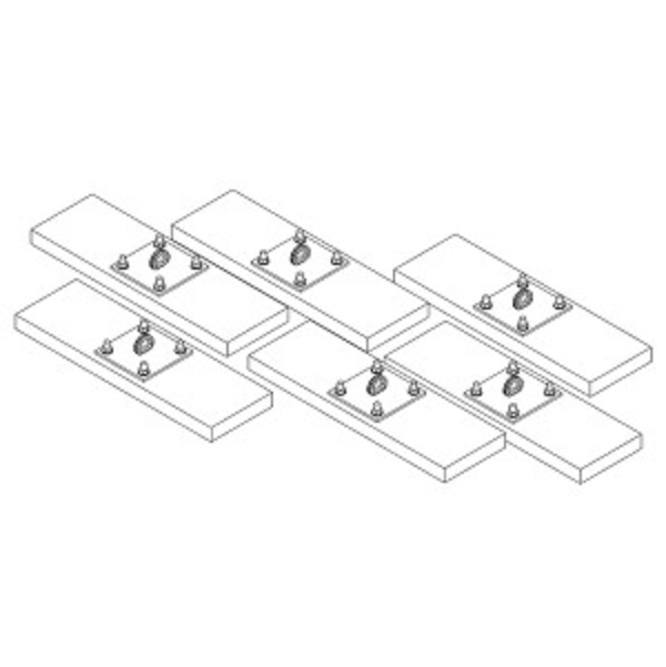 Gymnasium Wall Mounting Kit