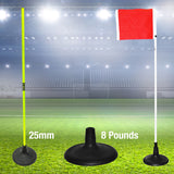 8LB Jumbo Rubber Base with Poles