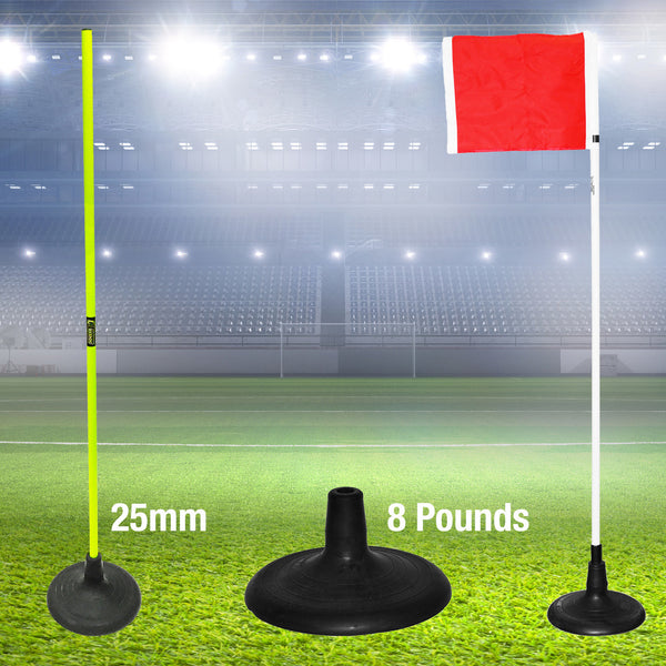 8LB Jumbo Rubber Base with Poles
