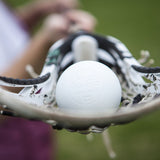 NOCSAE Lacrosse Ball in Stick Head