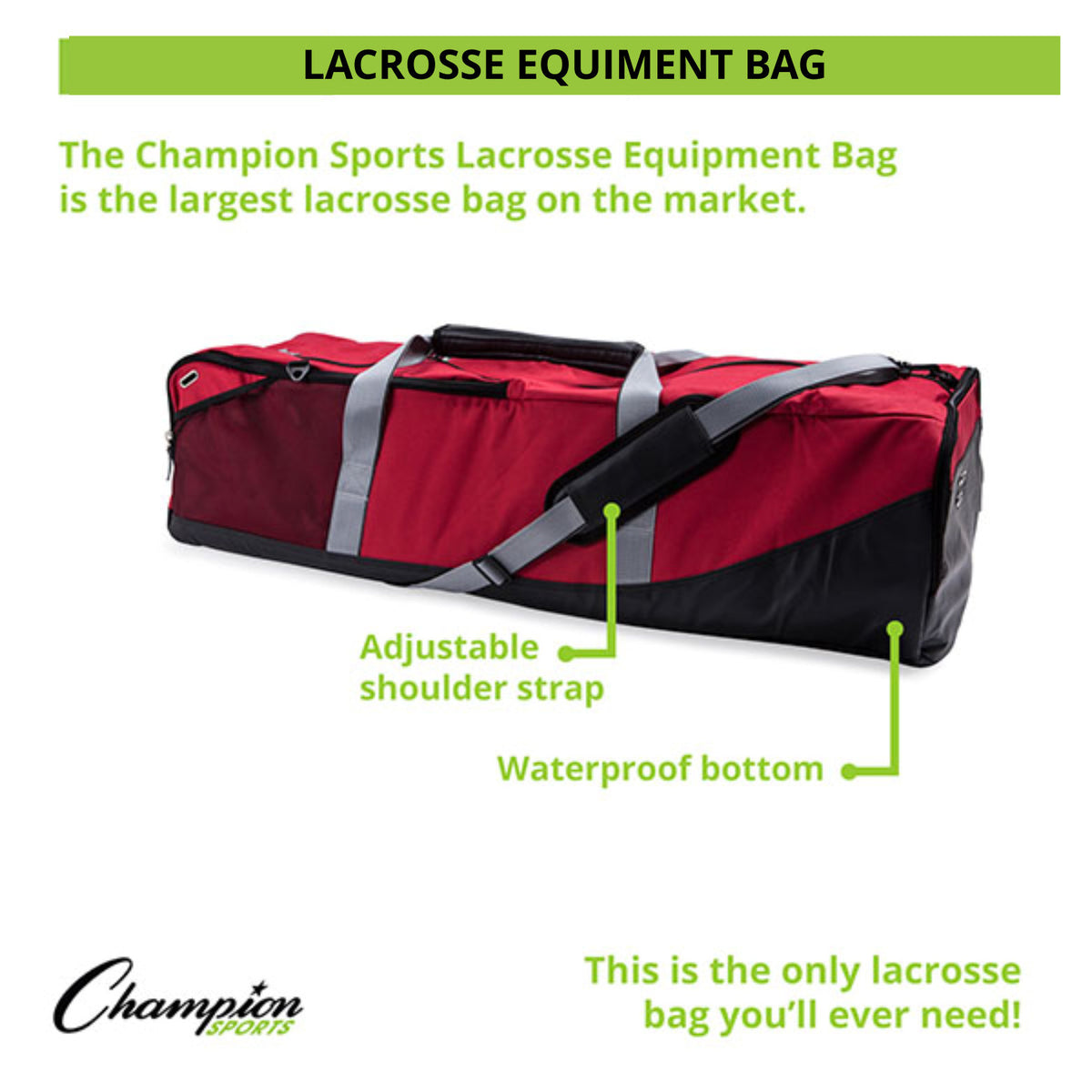 Lacrosse Equipment Bag 3