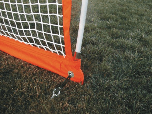 Bownet Lacrosse Net Ground Stake Connection