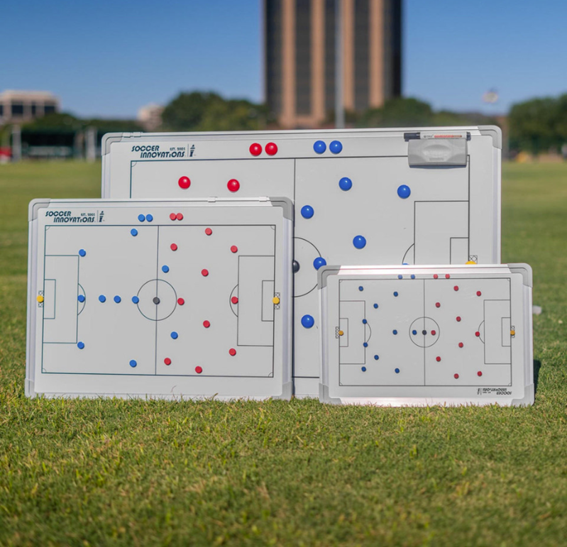 Double-Sided Magnetic Soccer Tactic Board