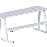 Natural Aluminum Score Keepers Table