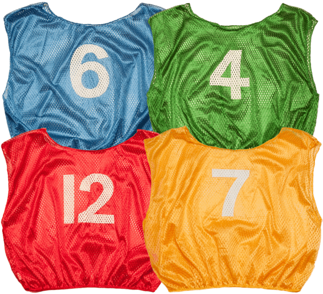 Numbered Scrimmage Vests