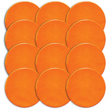 Orange Round Poly Spot Markers