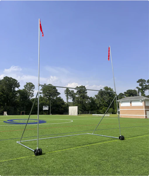 PEVO Portable Football Goal Post - Easy Setup & Mobility – Goals4Sports