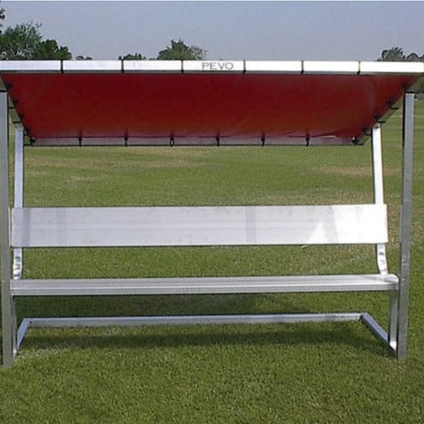 7 ft 6 inch Covered Team Bench