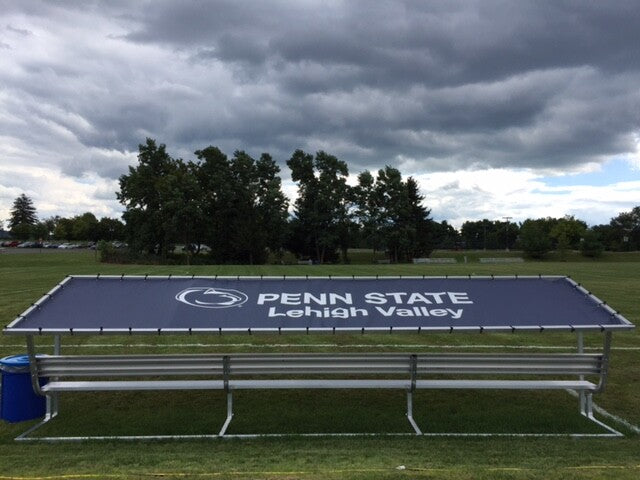 PEVO Covered Team Benches - Penn State
