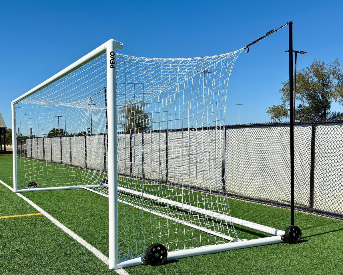 PEVO STB Stadium Series Soccer Goal | 8x24 Boxed Match Goal
